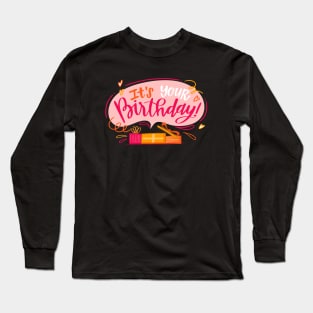 Happy Birthday Party Long Sleeve T-Shirt